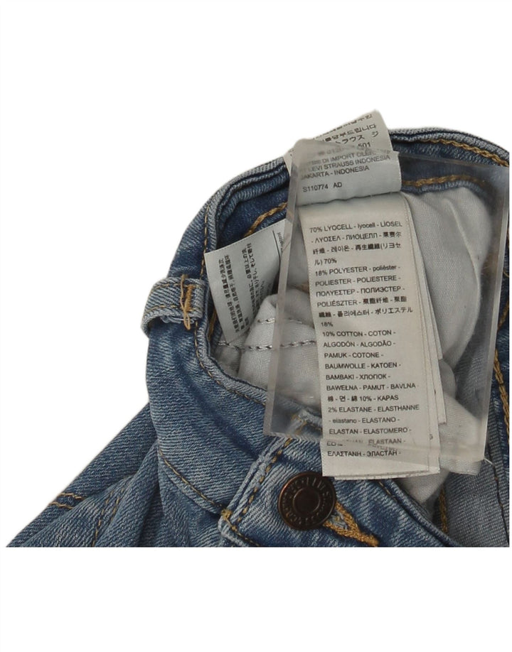 Jeans Levi's 711 Skinny da donna W30 L30 Lyocell blu