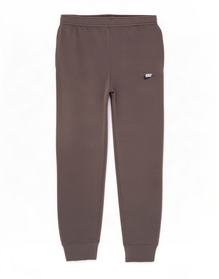 Pantaloni da tuta da uomo Nike Joggers in cotone grigio medio