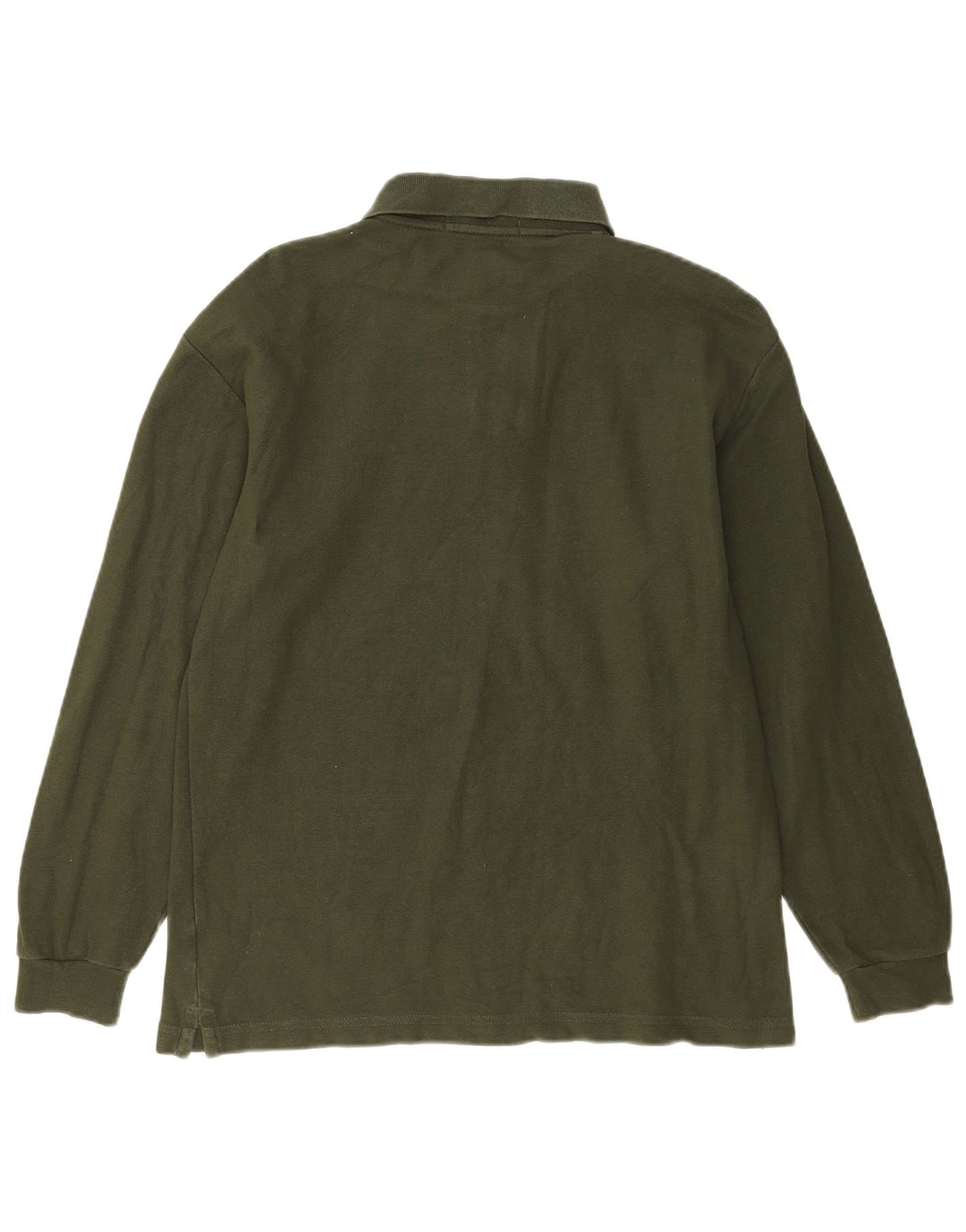 Polo Fila Uomo Manica Lunga IT 50 Cotone Verde Medio