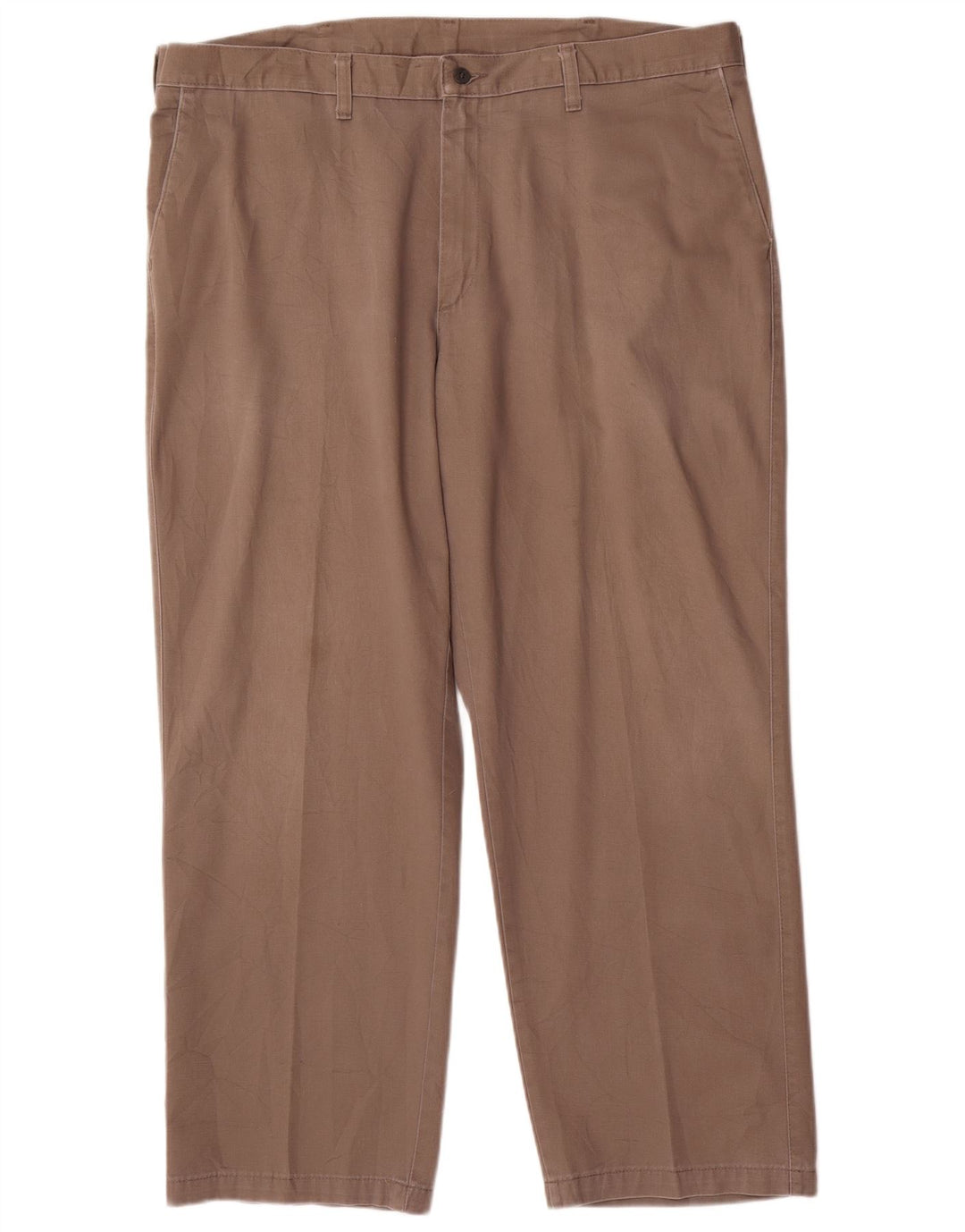 Pantaloni chino dritti da uomo LEE W40 L29 in cotone marrone