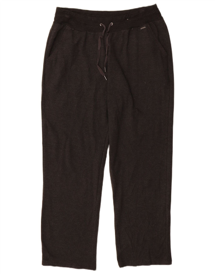 Pantaloni da tuta da donna EDDIE BAUER UK 14 Large Black Modal