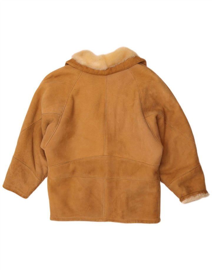 Giubbotto Shearling Oversize Donna Conbipel IT 42 Marrone Medio