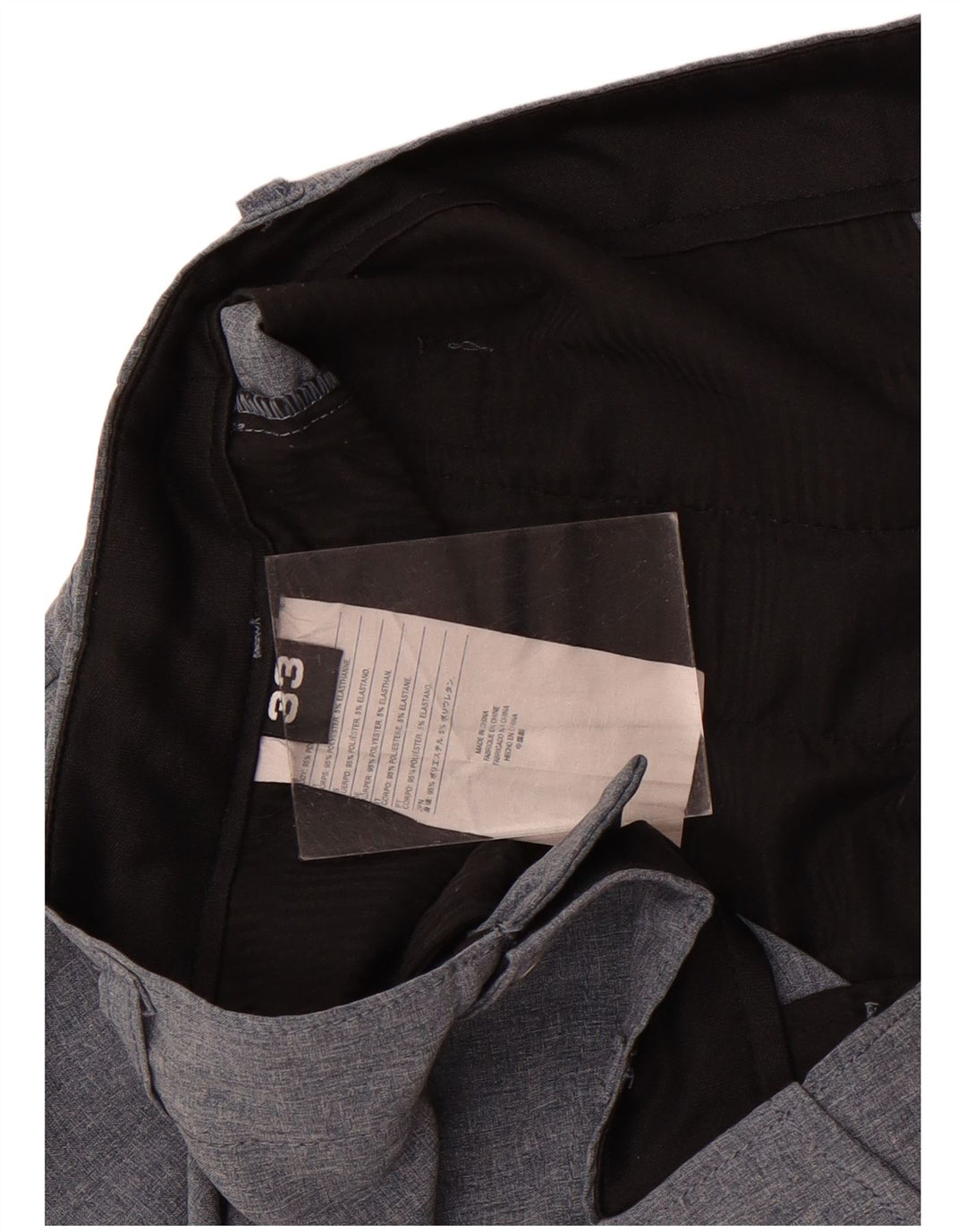 Pantaloncini cargo da uomo Volcom W33 medio blu navy in poliestere