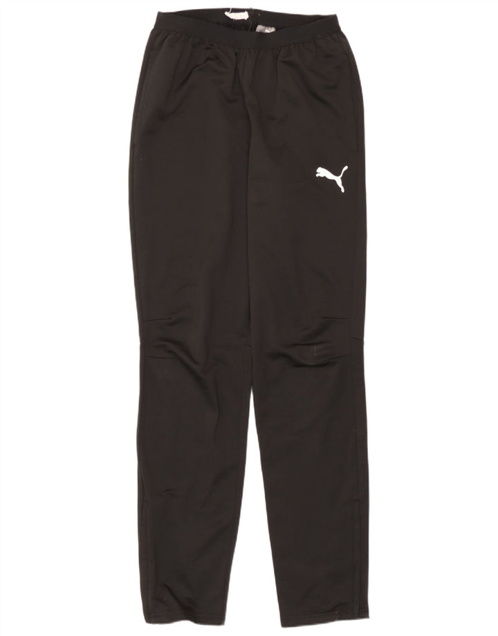 Pantaloni da tuta da uomo Puma Small neri in poliestere