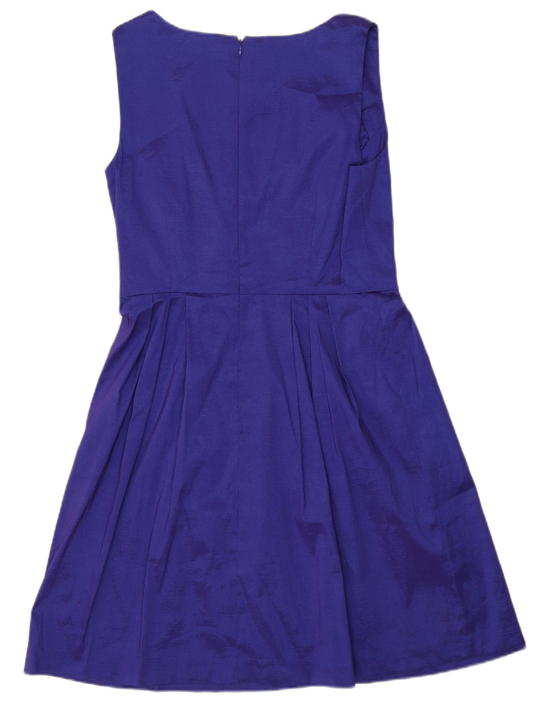 CALVIN KLEIN Abito da donna senza maniche a trapezio US 12 Poliestere viola medio