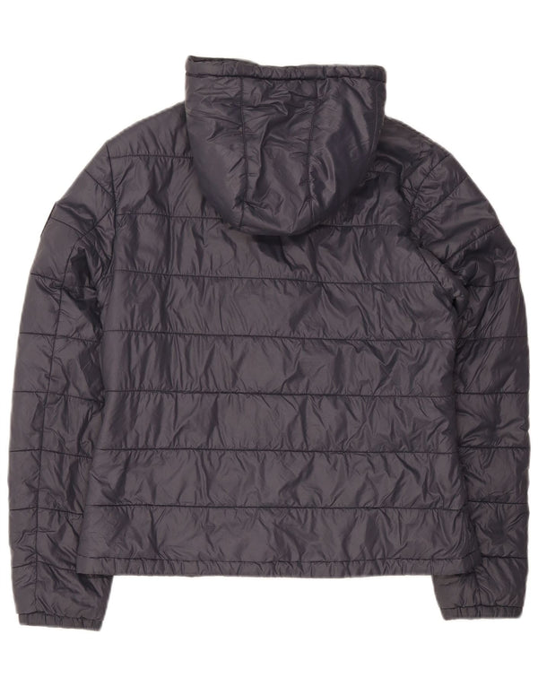 Giacca imbottita con cappuccio da donna Replay UK 14 Large Blu Navy
