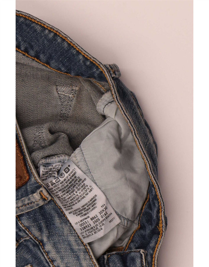Jeans svasati da donna Levi's W30 L30 in cotone blu