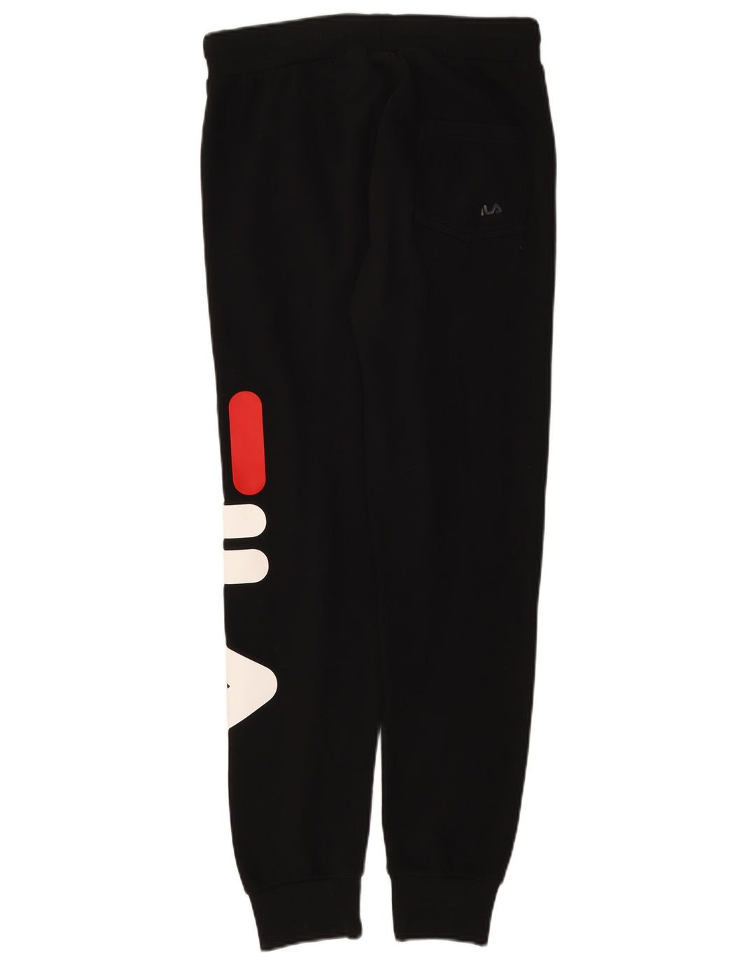 Pantaloni da tuta grafica da uomo Fila Joggers piccoli in cotone nero