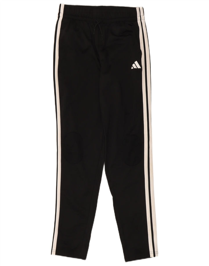 Pantaloni della tuta ADIDAS da ragazzo Climacool 15-16 anni in poliestere nero