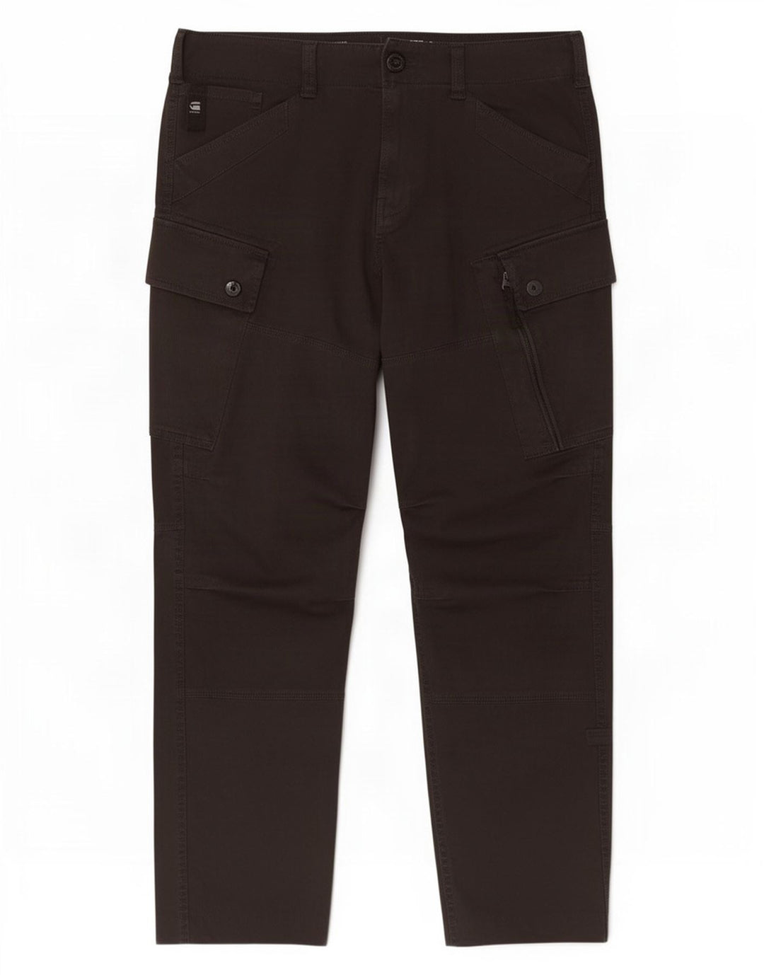 Pantaloni cargo dritti da uomo G-Star W33 L28 cotone nero