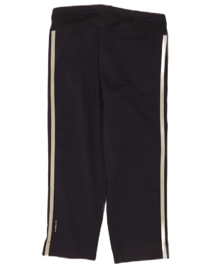 Leggings Adidas Climalite Capri da donna UK 12 medio W30 blu navy