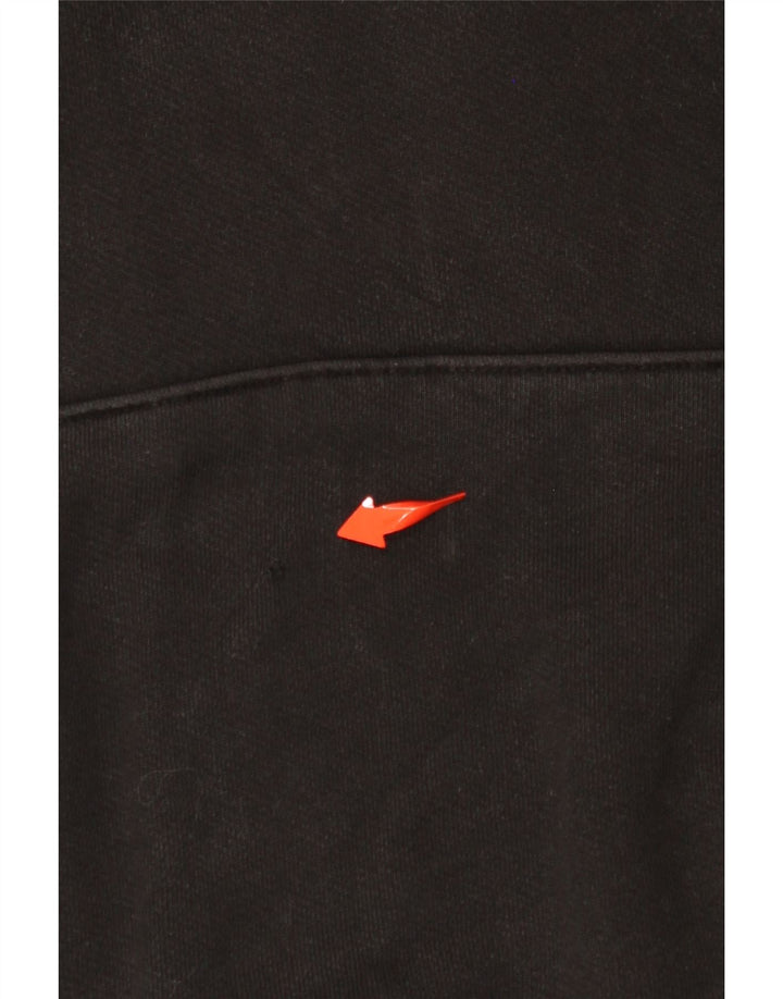 TOMMY HILFIGER Felpa con cappuccio da uomo XL in cotone nero