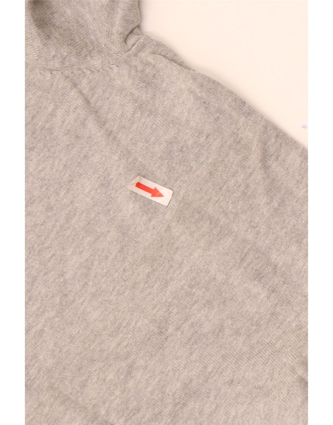 Maglione da uomo con scollo a V Marks & Spencer in cotone screziato grigio medio