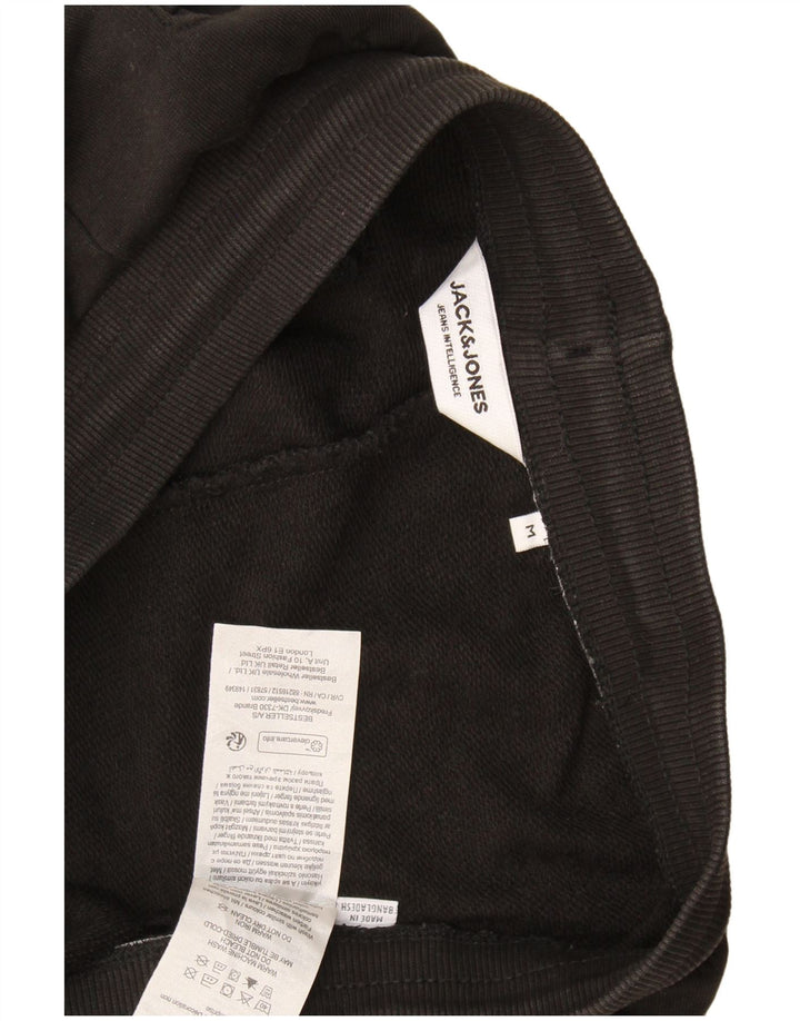 Pantaloncini sportivi da uomo Jack & Jones medio cotone nero