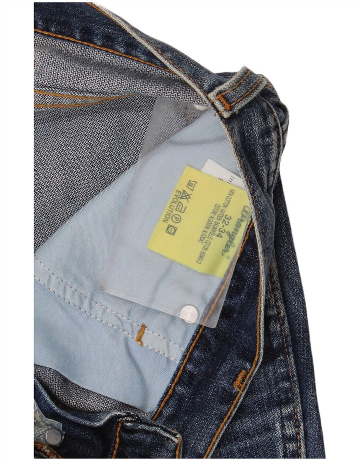 Jeans dritti Evolution da uomo Wrangler W32 L34 cotone blu