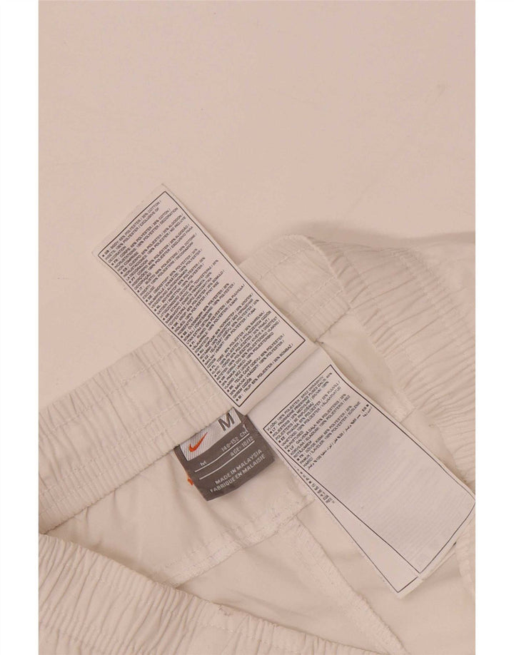 Pantaloncini sportivi Nike da ragazzo 10-11 anni poliestere bianco medio