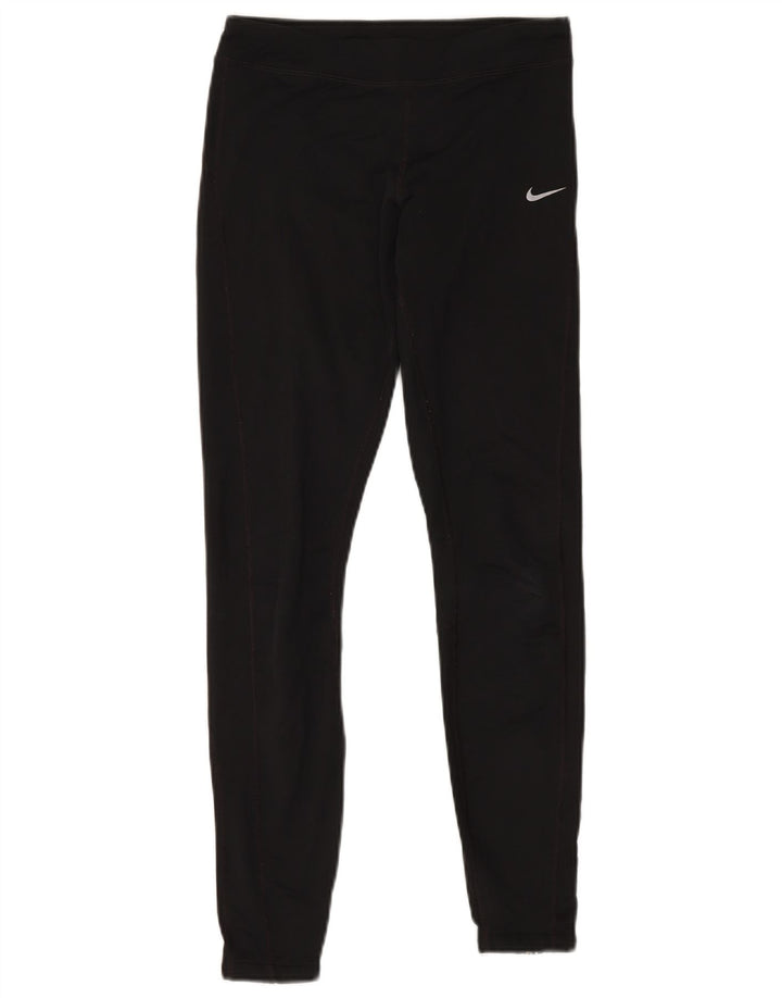 Leggings Dri Fit da donna NIKE UK 4 XS poliestere nero
