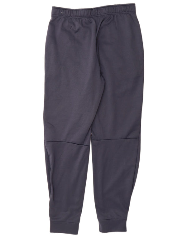 Pantaloni da tuta Nike Therma-Fit da uomo, pantaloni da jogging, piccoli, in poliestere blu navy
