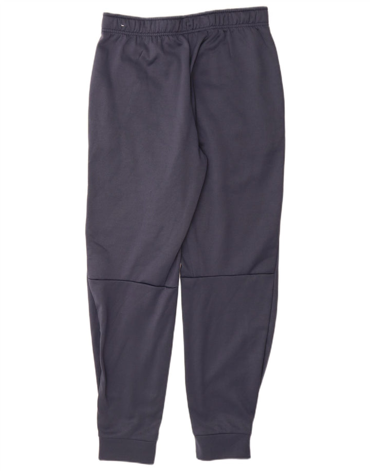 Pantaloni da tuta Nike Therma-Fit da uomo, pantaloni da jogging, piccoli, in poliestere blu navy