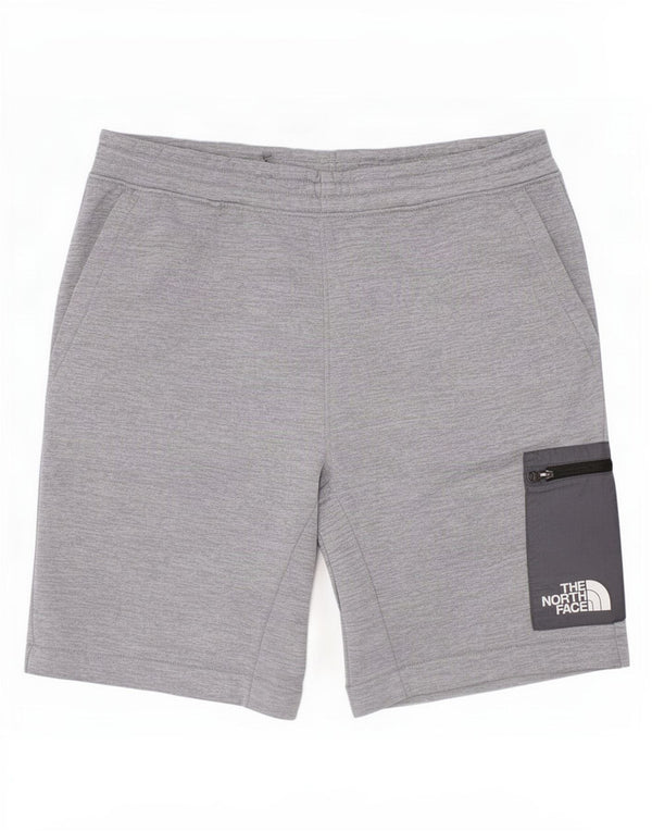 The North Face Boys Cargo Sport Shorts 15-16 Years 2XL Grey Polyester