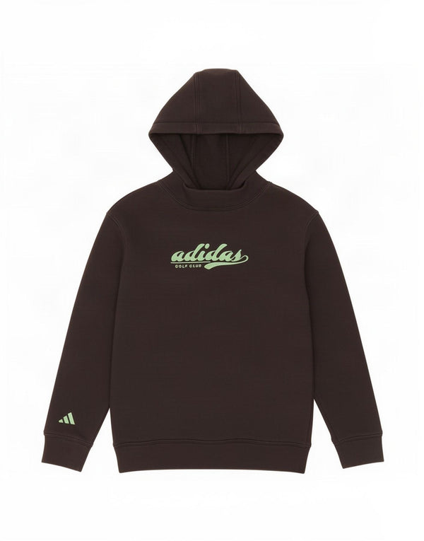 Felpa con cappuccio grafica Adidas da ragazzo 11-12 anni in cotone nero