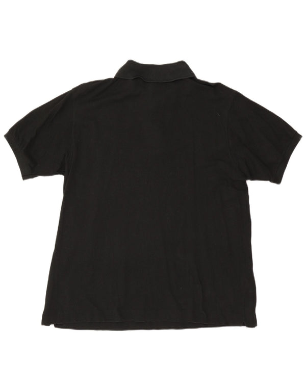 Polo da uomo LACOSTE taglia 6 XL in cotone nero