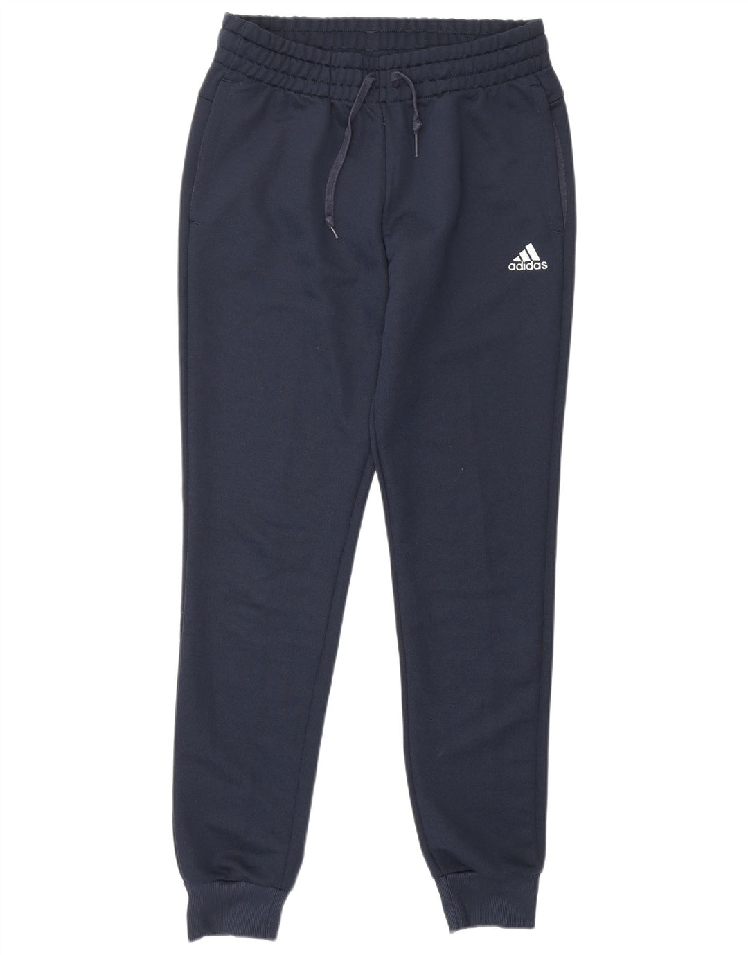Pantaloni da tuta da donna Adidas Joggers UK 8/10 Small Poliestere blu navy