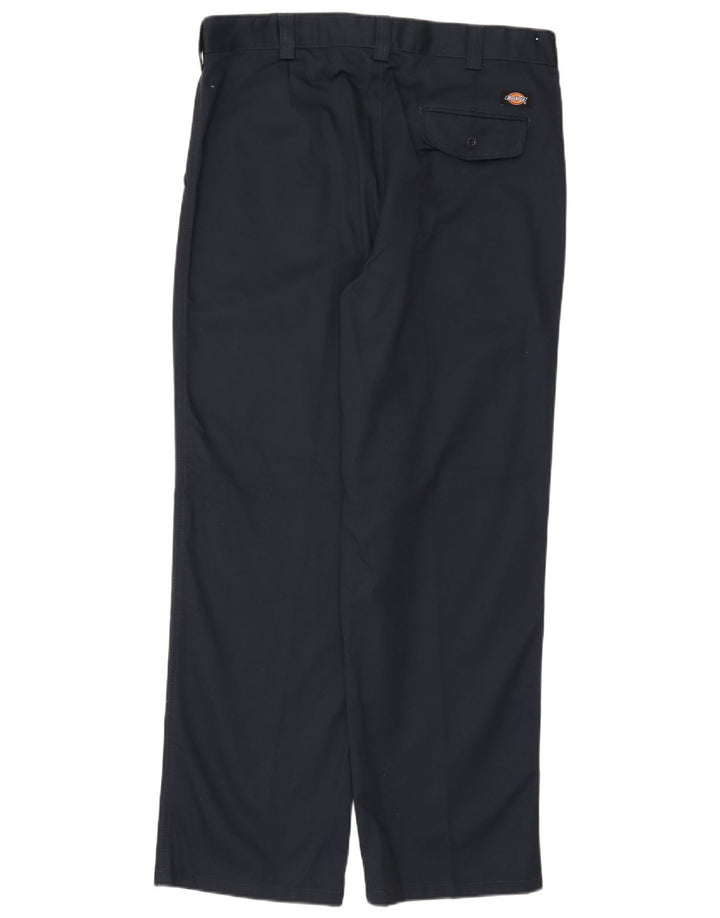 Pantaloni chino dritti da uomo Dickies W38 L31 poliestere nero