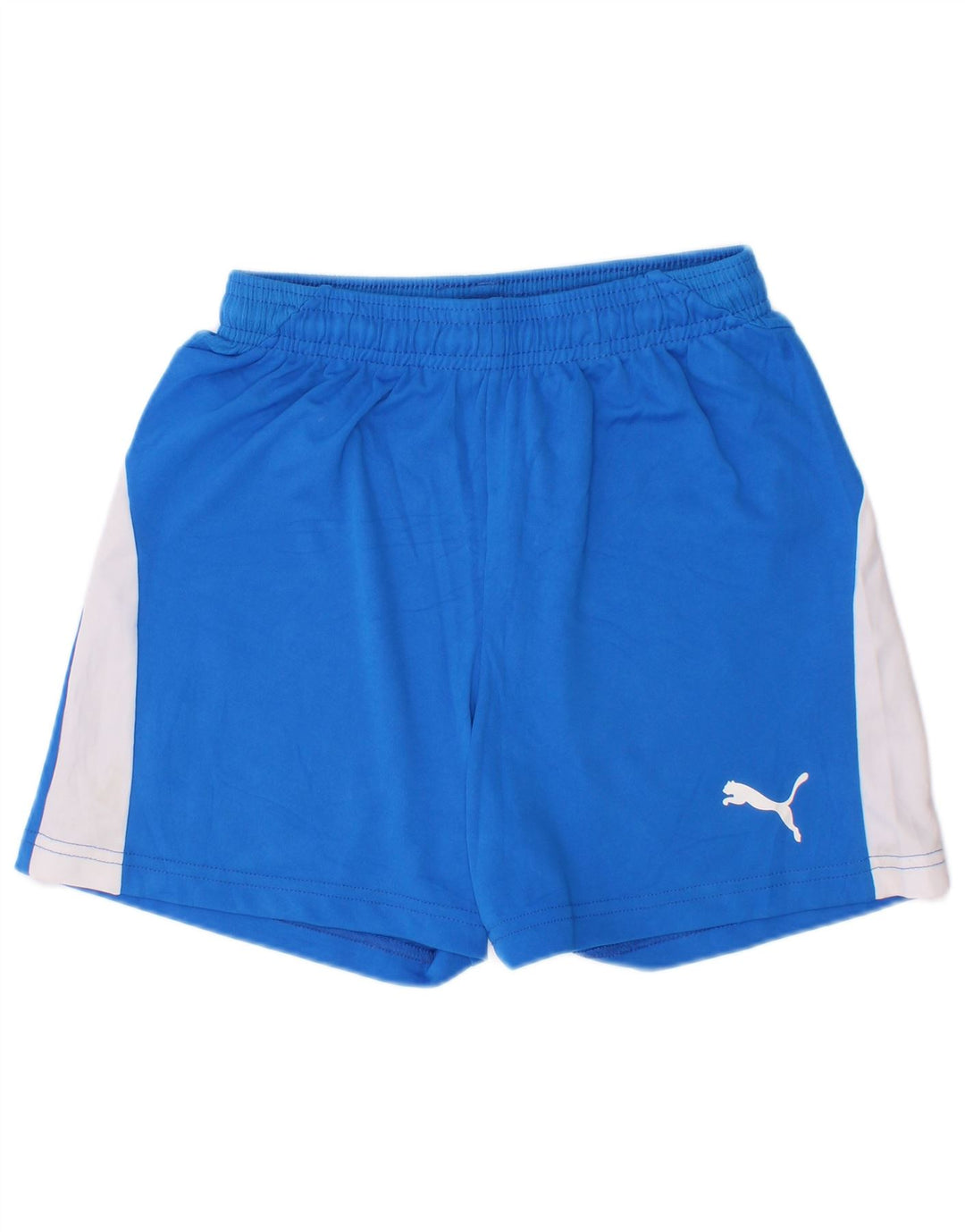 Pantaloncini sportivi Puma da ragazzo 9-10 anni Blu Colourblock