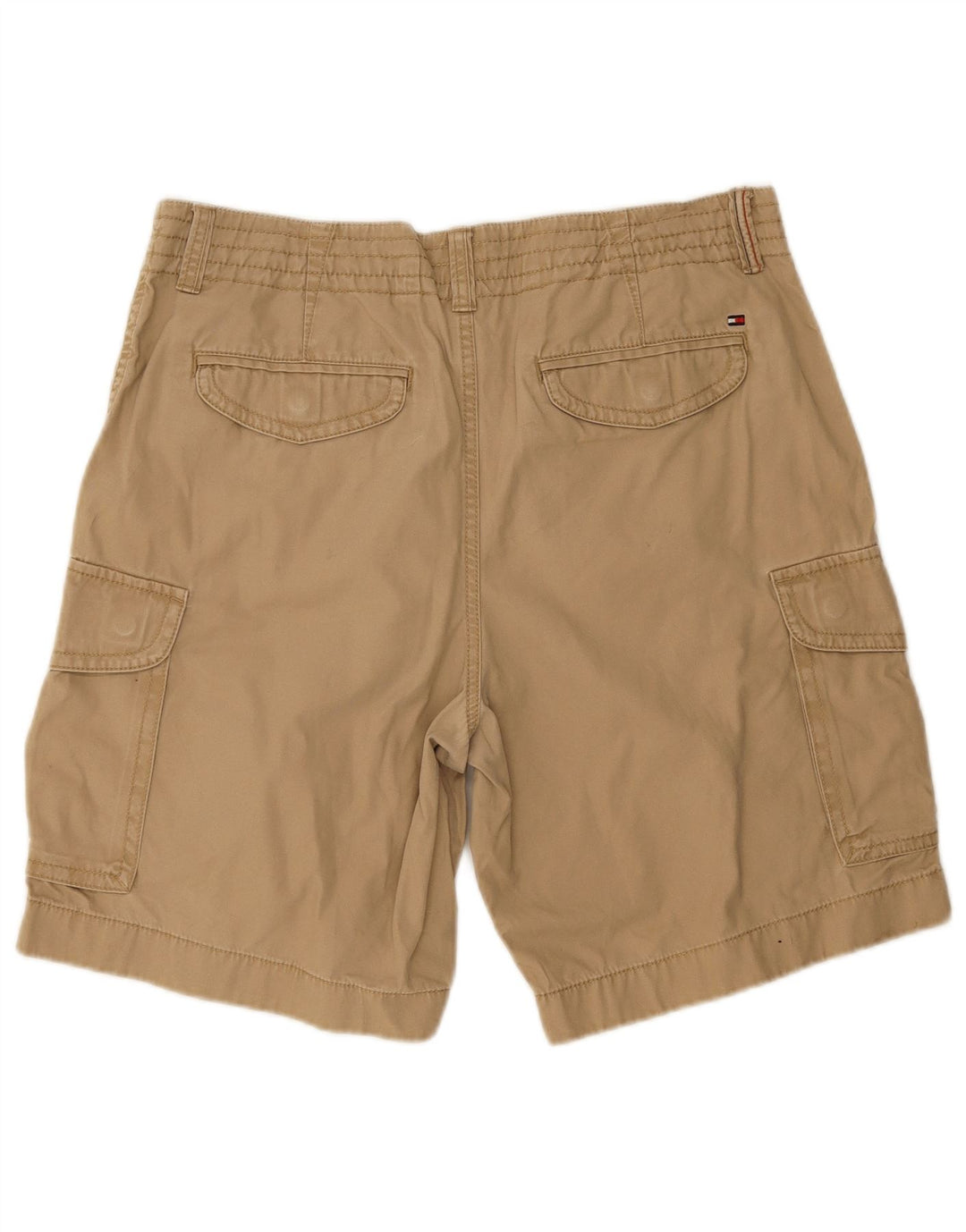 Pantaloncini cargo da uomo Tommy Hilfiger W36 grandi in cotone beige
