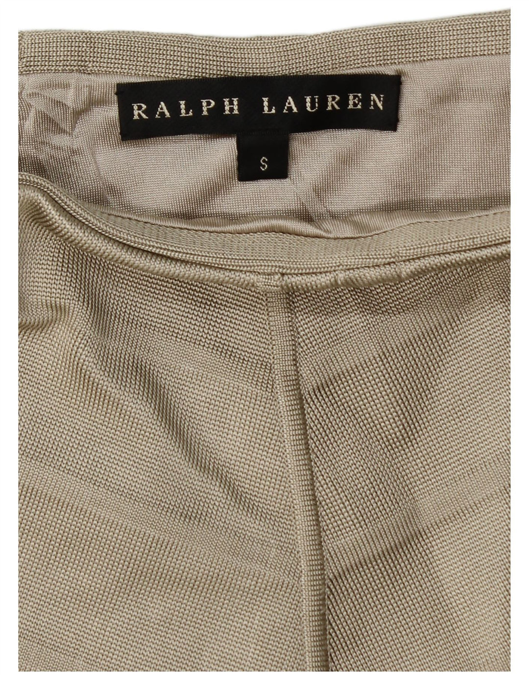 Gonna a trapezio da donna Ralph Lauren piccola W28 Beige