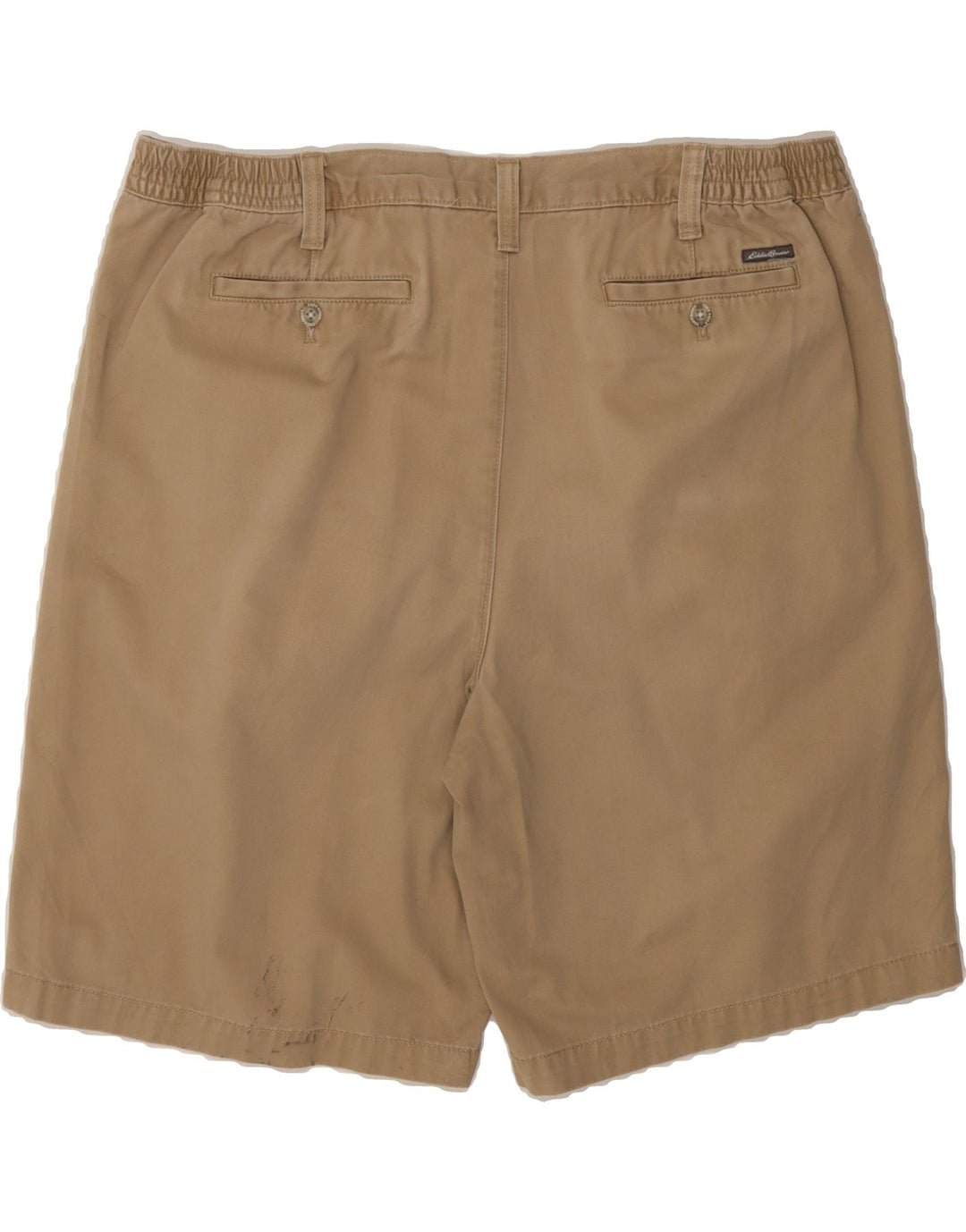 EDDIE BAUER Mens Pegged Chino Shorts W38 XL Brown Cotton Vintage Eddie Bauer and Second-Hand Eddie Bauer from Messina Hembry 