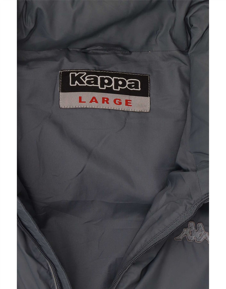 Giacca imbottita da uomo Kappa UK 40 Large blu in poliammide