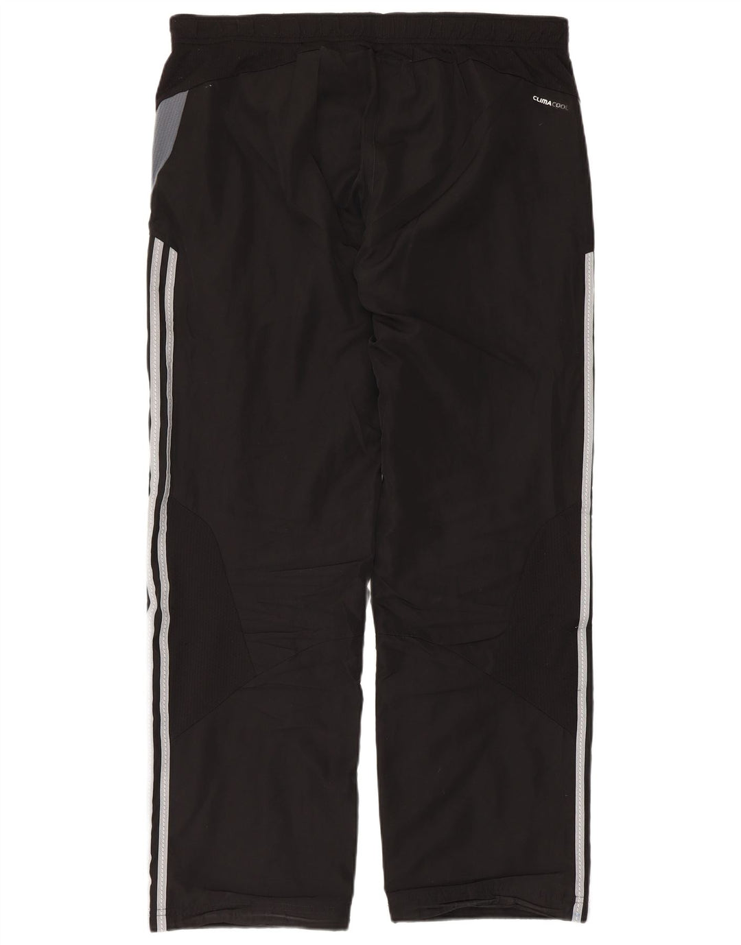 Pantaloni da tuta Adidas Climacool da uomo grandi in poliestere color block nero
