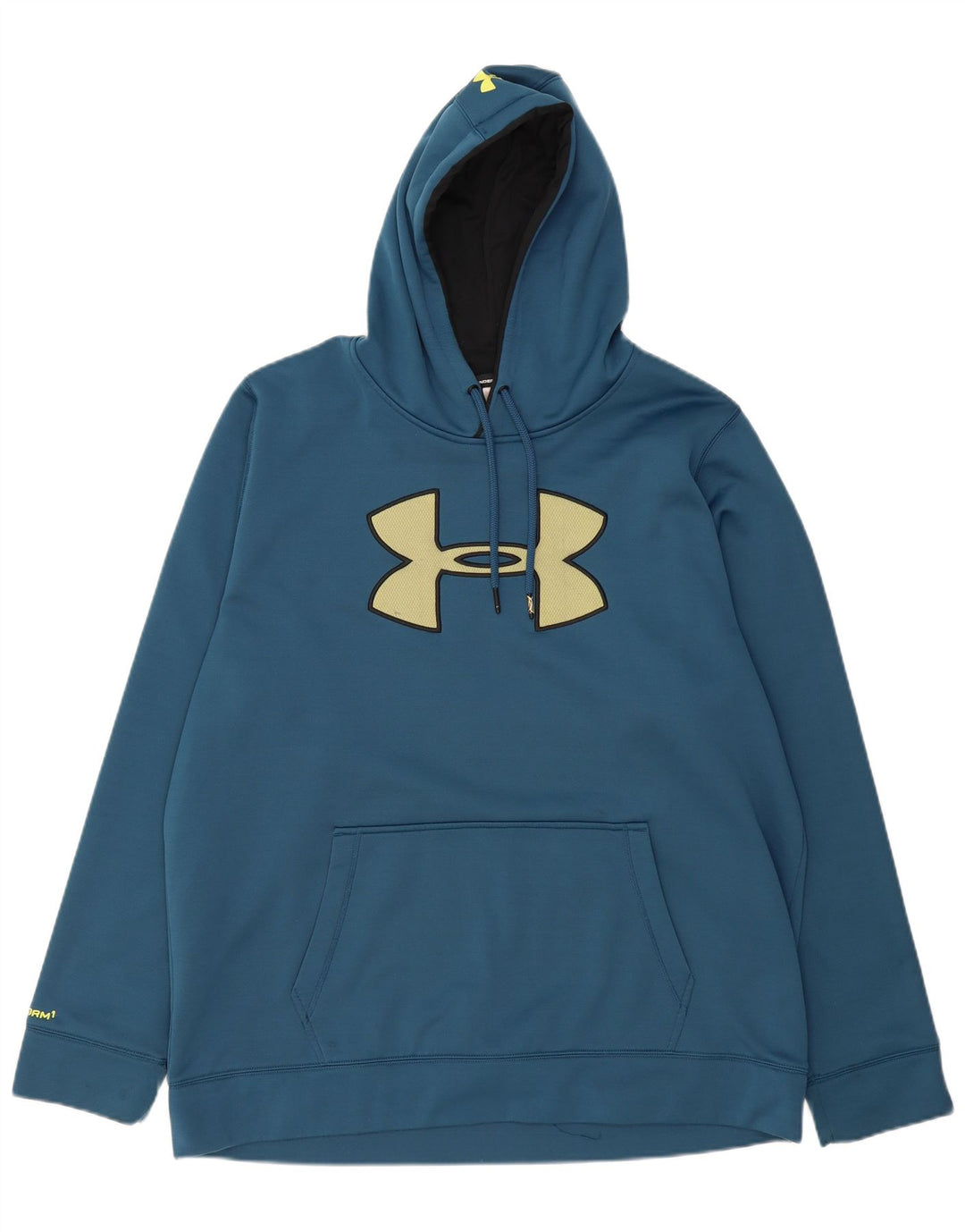 Felpa con cappuccio grafica da uomo UNDER ARMOUR Heat Gear 2XL blu