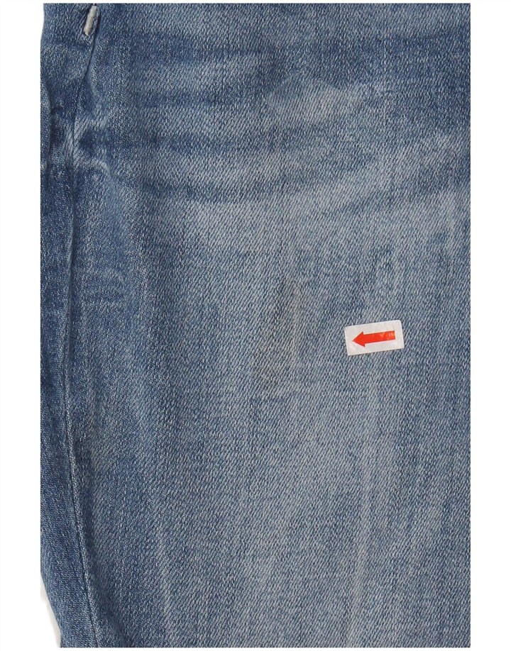 Jeans skinny effetto consumato Payton da donna BKE a vita media W29 L26 cotone blu