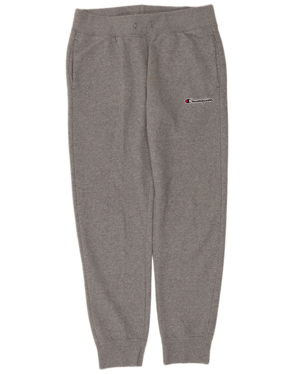 Pantaloni da tuta da uomo Champion Joggers in cotone grigio medio