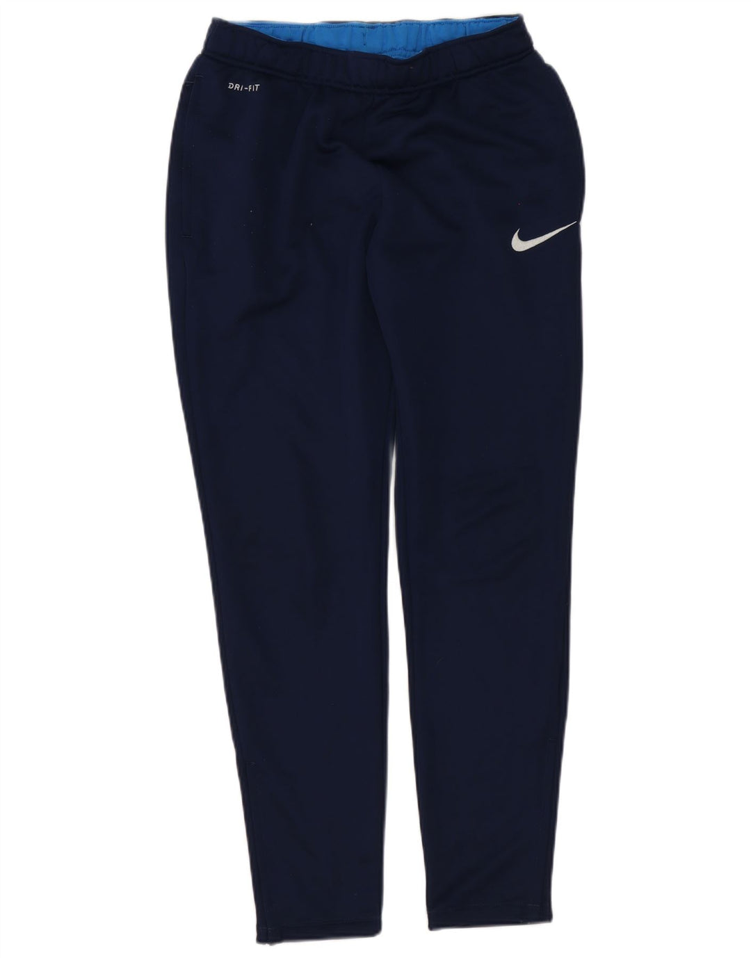 Pantaloni da tuta Nike Dri Fit da uomo, poliestere medio blu navy