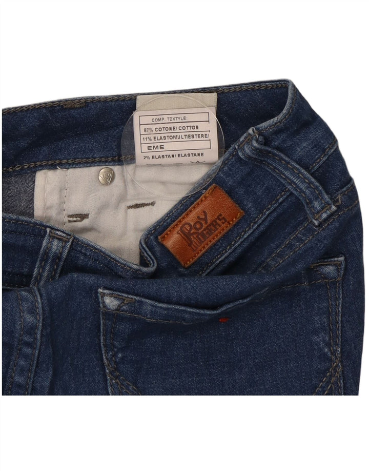 Jeans bootcut da donna Roy Rogers W27 L31 cotone blu