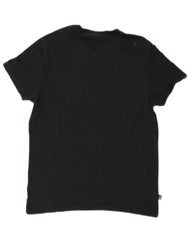 T-shirt da uomo Superdry Top in cotone nero medio