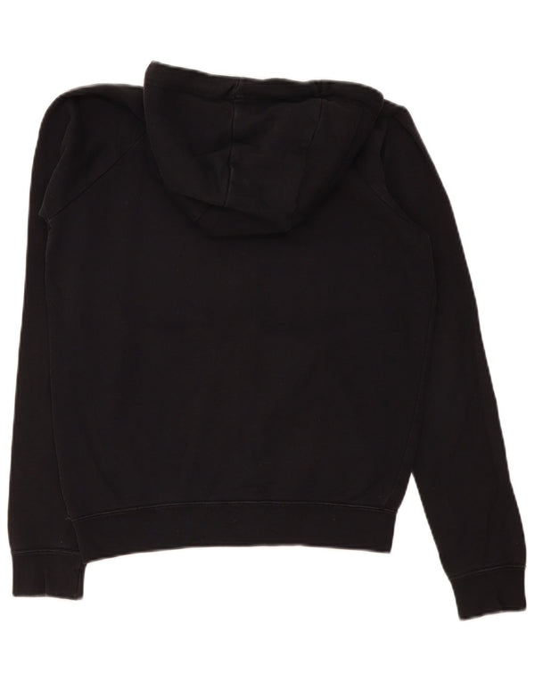 Felpa con cappuccio e zip Nike da uomo XS in cotone nero