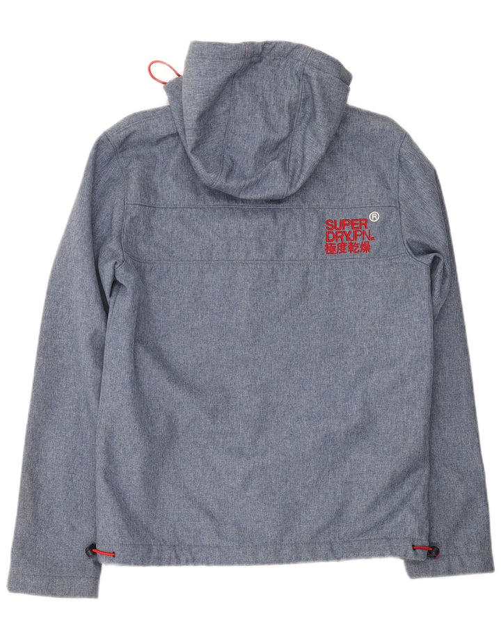 Giacca a vento da uomo Windtrekker Graphic Superdry UK 38 Blu medio