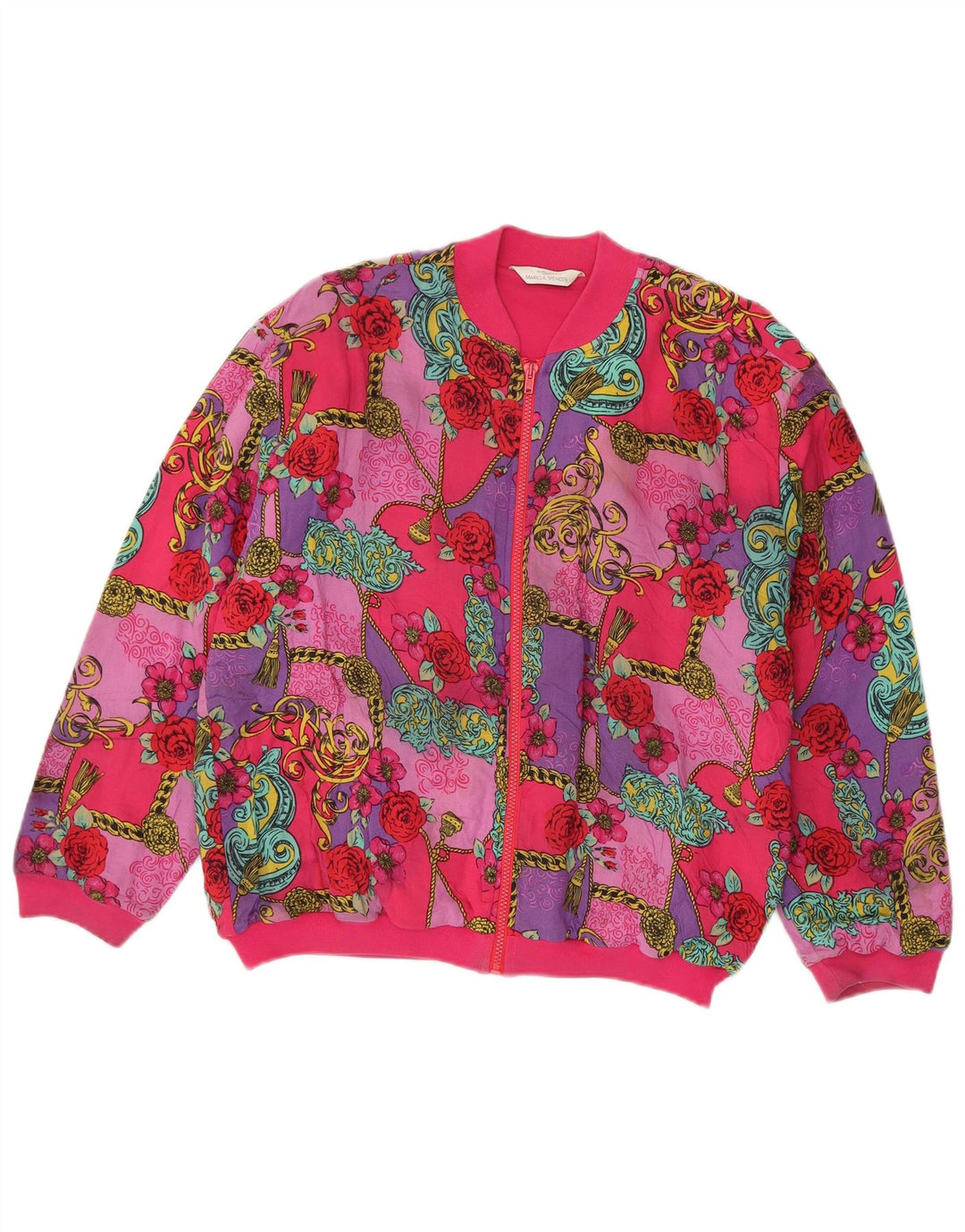 Giubbotto bomber Marks & Spencer per ragazze St. Michael 13-14 anni rosa floreale