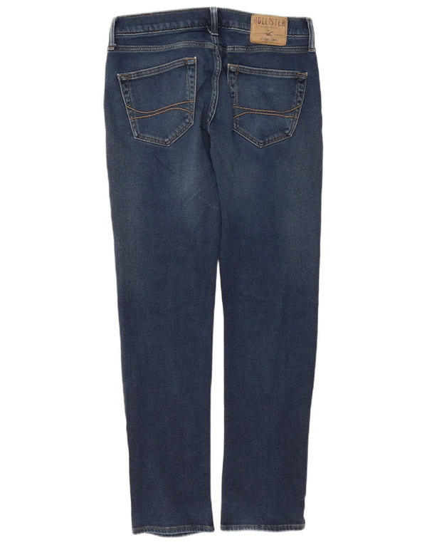 Jeans skinny da uomo Hollister W30 L32 cotone blu
