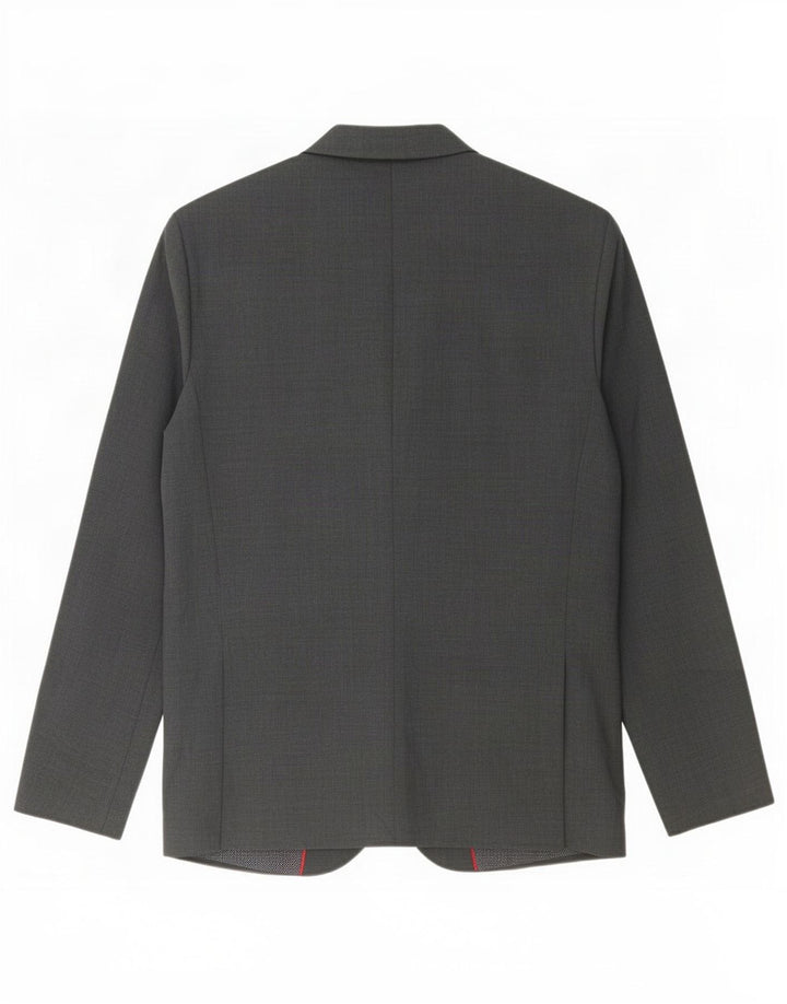 Giacca blazer a 2 bottoni Marks & Spencer da uomo UK 42 grande lana grigia