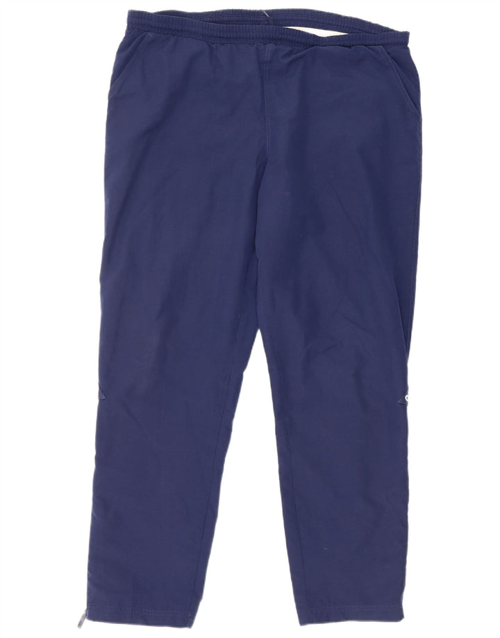 Pantaloni da tuta da uomo Adidas XL poliestere blu navy