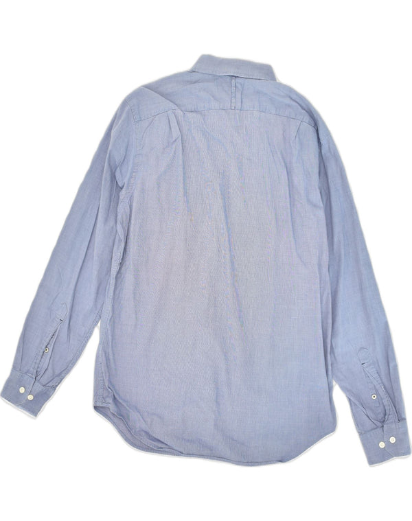 Camicia Uomo BANANA REPUBLIC Cotone Blu Medio