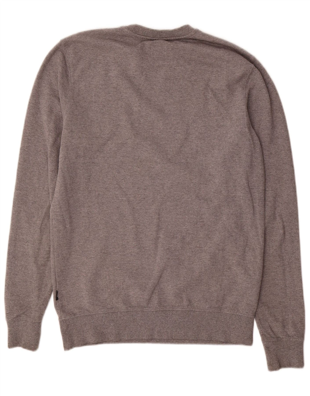 Felpa con grafica da uomo Vans XS in cotone grigio