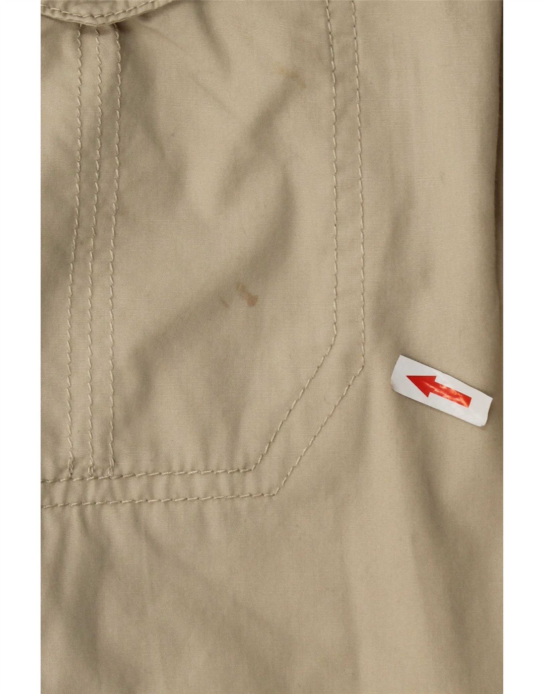 Bermuda cargo da uomo Marks & Spencer W34 Large in cotone beige