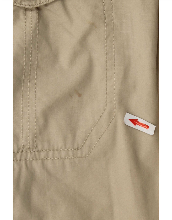 Bermuda cargo da uomo Marks & Spencer W34 Large in cotone beige